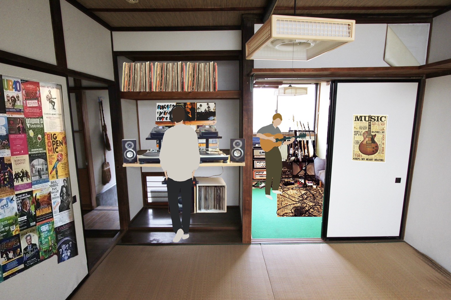 暮らすだけじゃない家